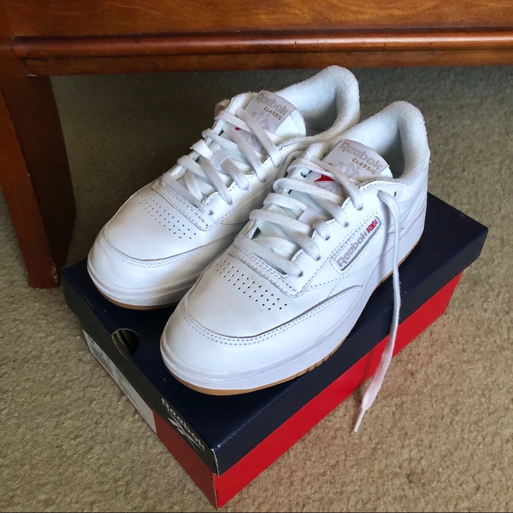 Club C Double Tennis Shoe